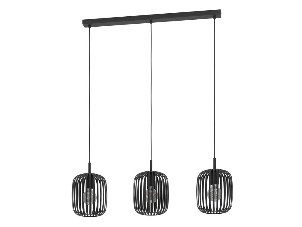 Hanglamp ROMAZZINA - Zwart Staal EGL 900495