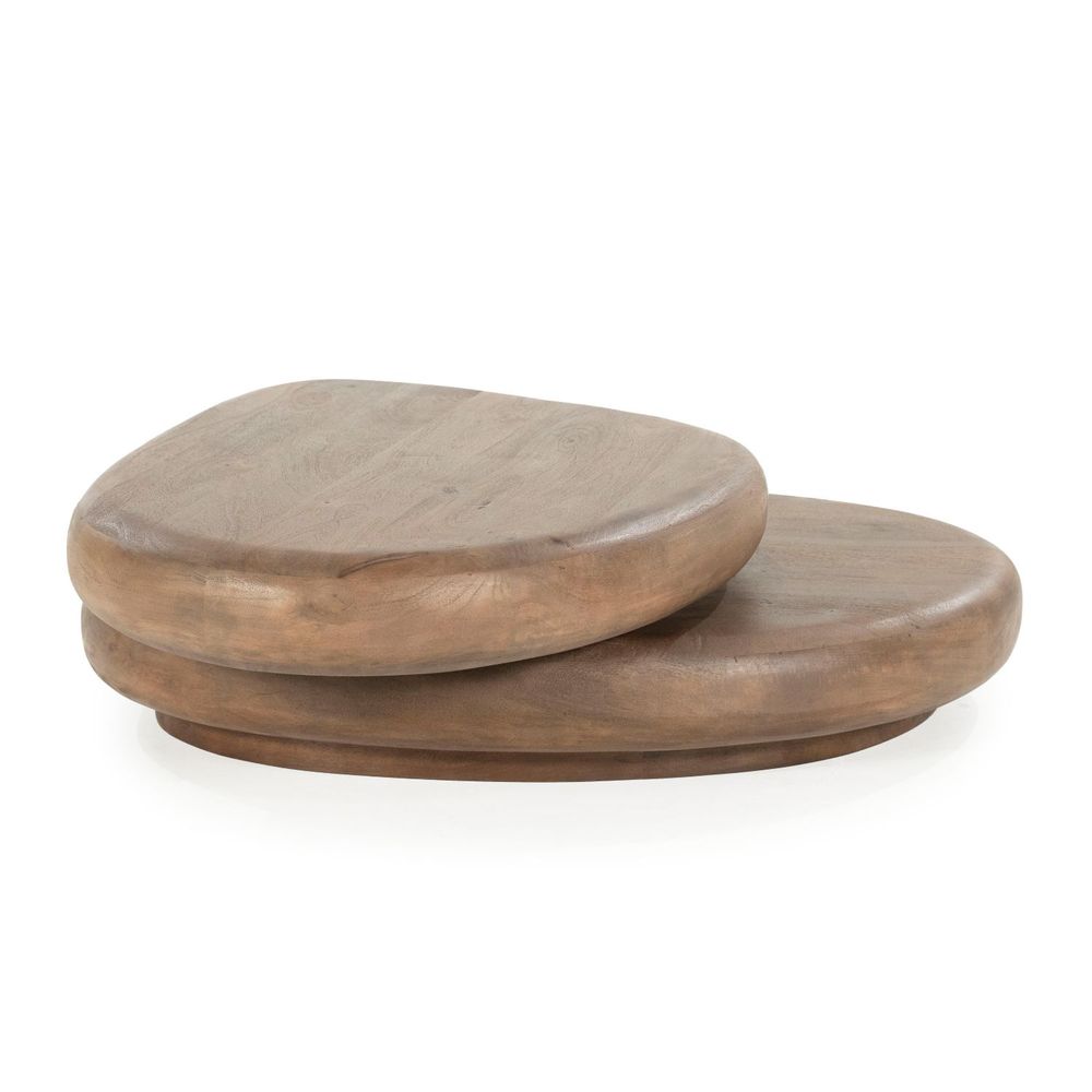 Salontafel KABO - Lichtbruin mangohout BBO 250080