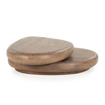 Salontafel KABO - Lichtbruin mangohout BBO 250080