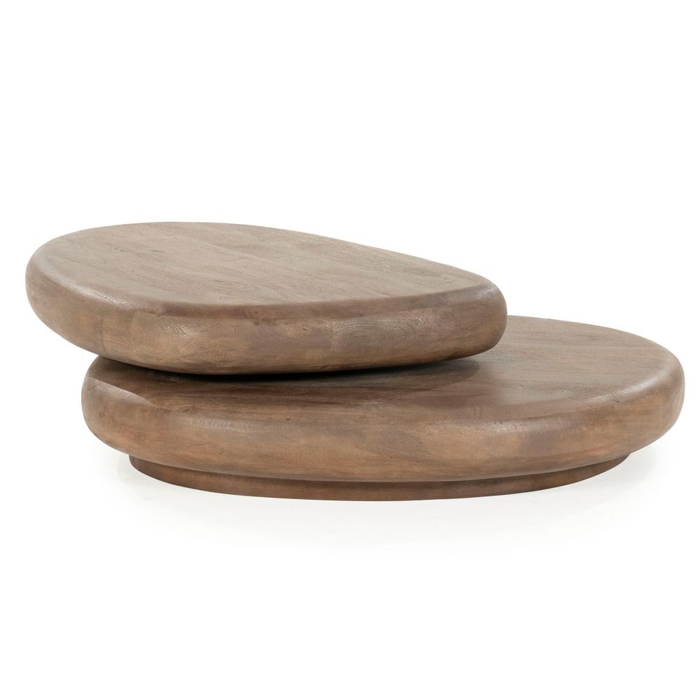 Salontafel KABO - Lichtbruin mangohout BBO 250080