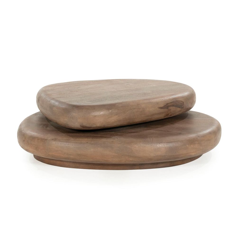 Salontafel KABO - Lichtbruin mangohout BBO 250080