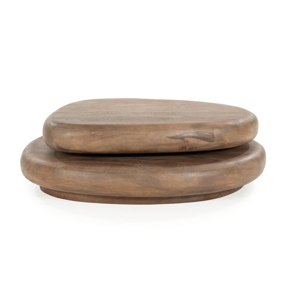 Salontafel KABO - Lichtbruin mangohout BBO 250080
