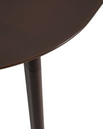 4 stoelen en tafel ERICE - Bruin KAV O00716CR09