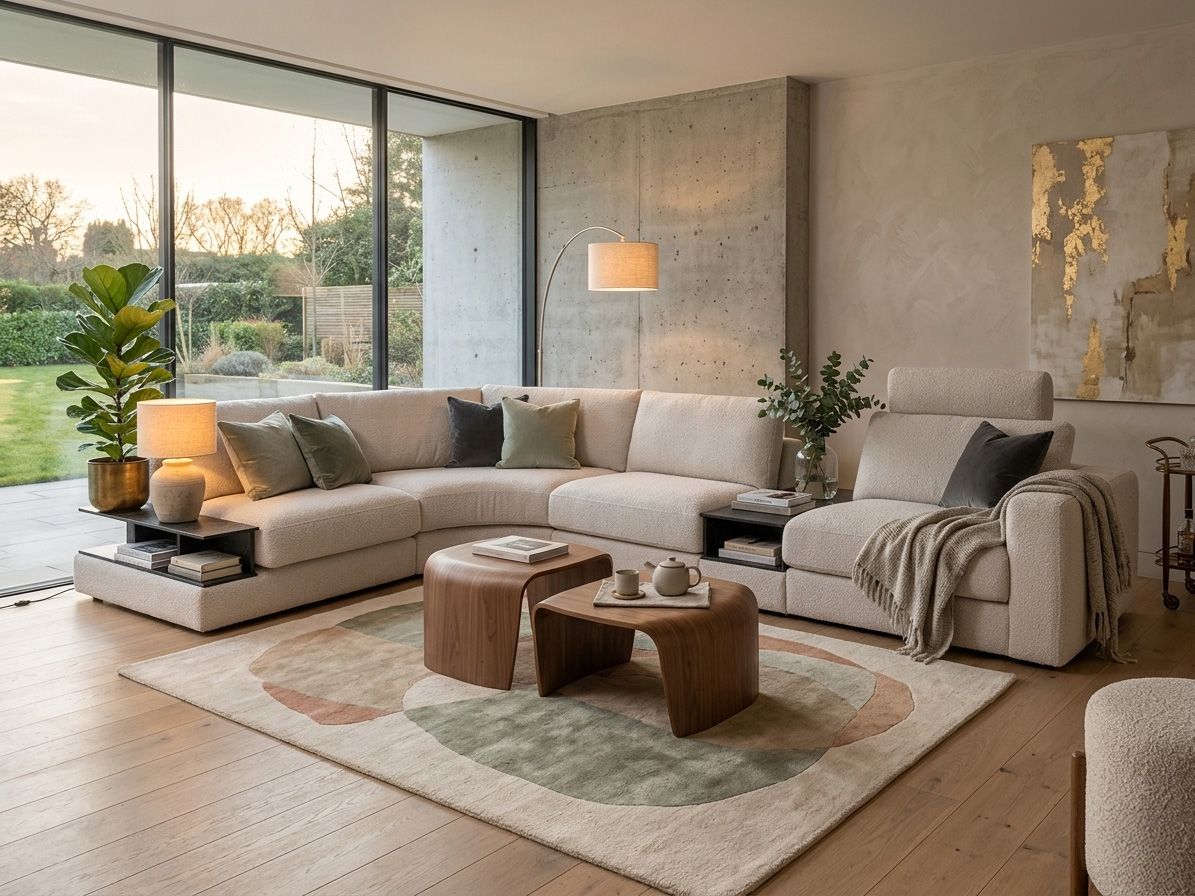 Hoekzetel met elektrische relax MIRABLE - Crème