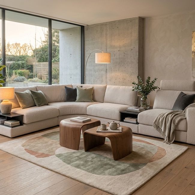 Hoekzetel met elektrische relax MIRABLE - Crème
