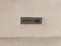 Hoekzetel met elektr. relax AURELIA - Beige C-HTL-160-TZ1