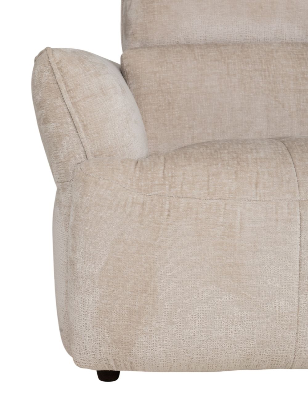 Hoekzetel met elektr. relax AURELIA - Beige C-HTL-160-TZ1