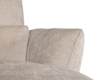 Hoekzetel met elektr. relax AURELIA - Beige C-HTL-160-TZ1
