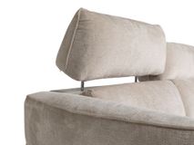 Hoekzetel met elektr. relax AURELIA - Beige C-HTL-160-TZ1