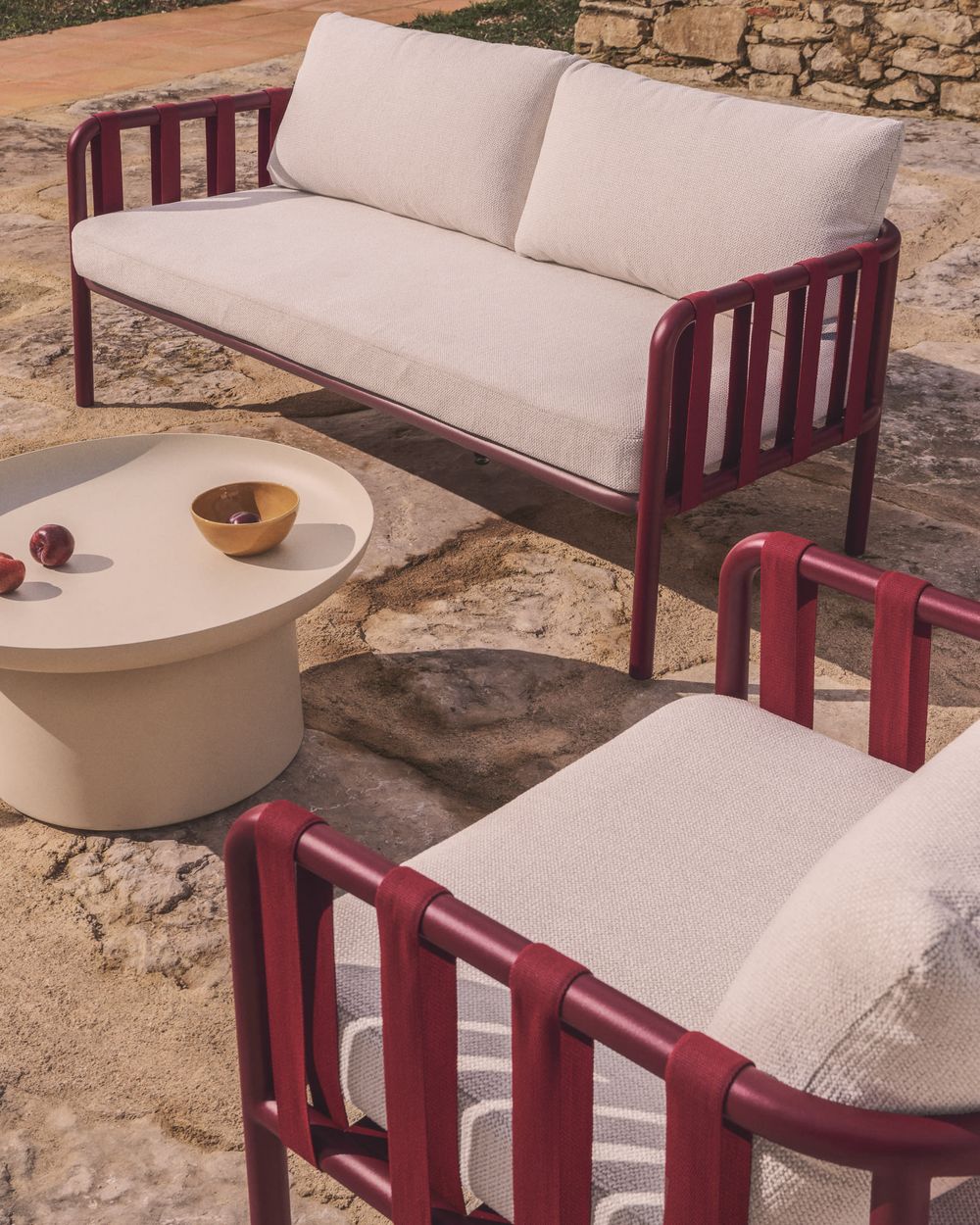 Loungeset OMALA - Bordeaux KAV O00680RR16