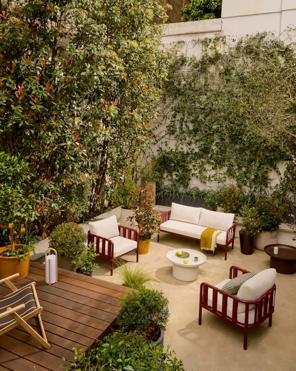 Loungeset OMALA - Bordeaux KAV O00680RR16