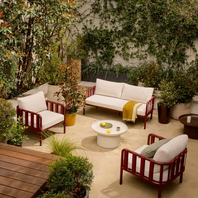 Loungeset OMALA - Bordeaux