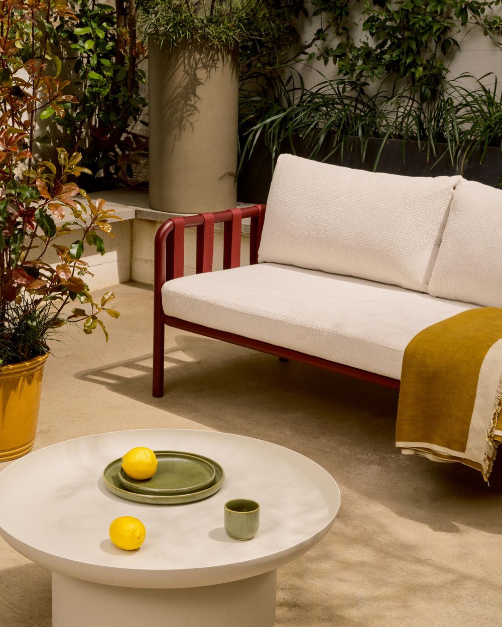 Loungeset OMALA - Bordeaux KAV O00680RR16