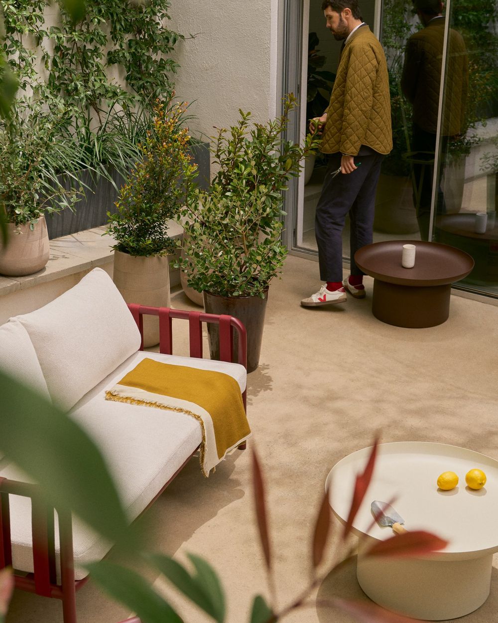 Loungeset OMALA - Bordeaux KAV O00680RR16