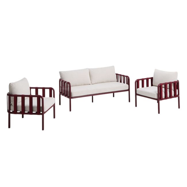Loungeset OMALA - Bordeaux