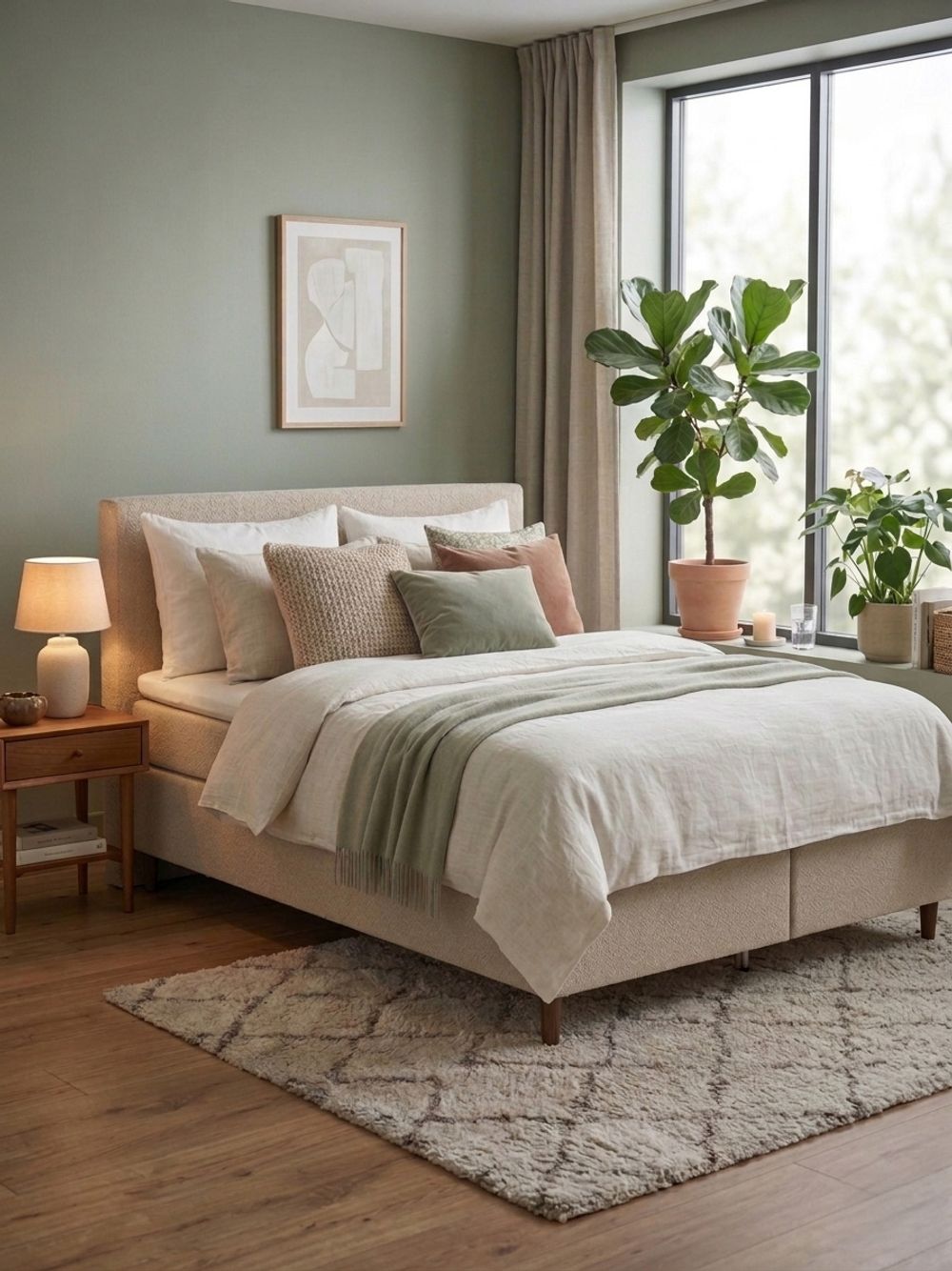 Boxspring BOX 25 - Beige C-RVR-240-BXS1