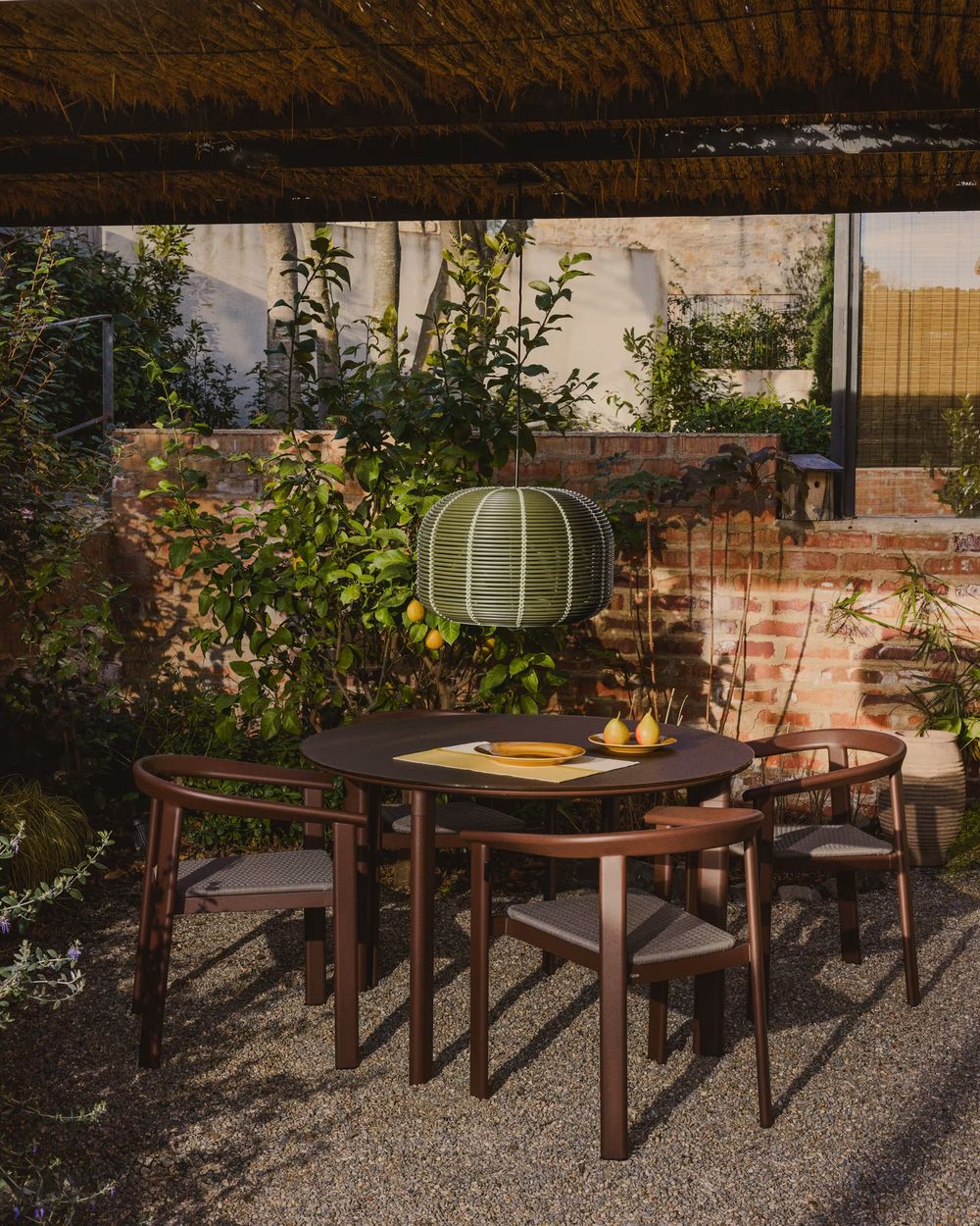 Tuinstoel ERICE - Bruin KAV O00305RO09