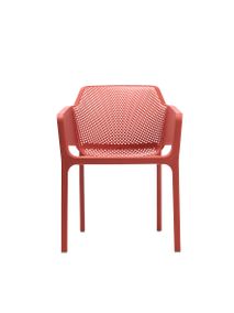 Tuinstoel NET - Koraalrood NRD 403267500006