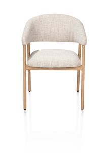 Armstoel KIRA - Crème / eiken natural XOO 55231-CRE