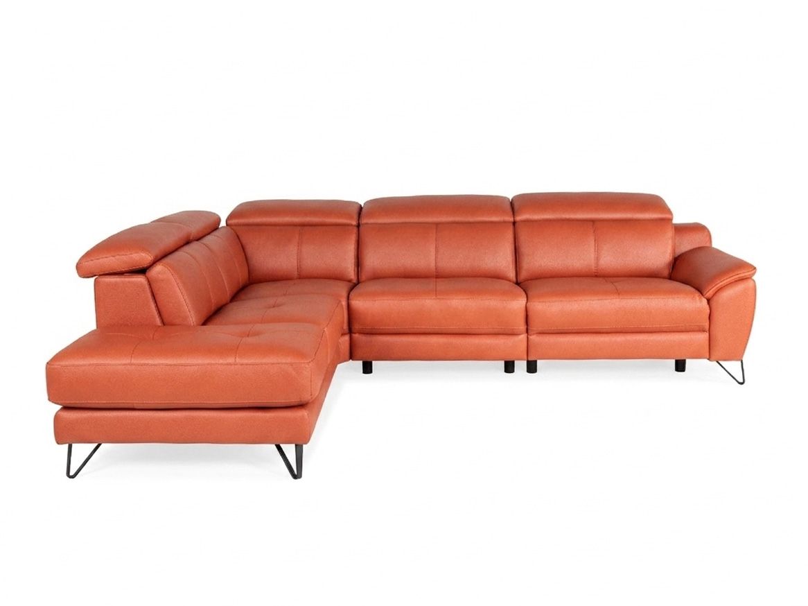 Hoekzetel met elektr. relax NIRVANA - Terracotta l