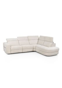Hoekzetel met elektr. relax TIVOLI - Crème HEH 56380CRE