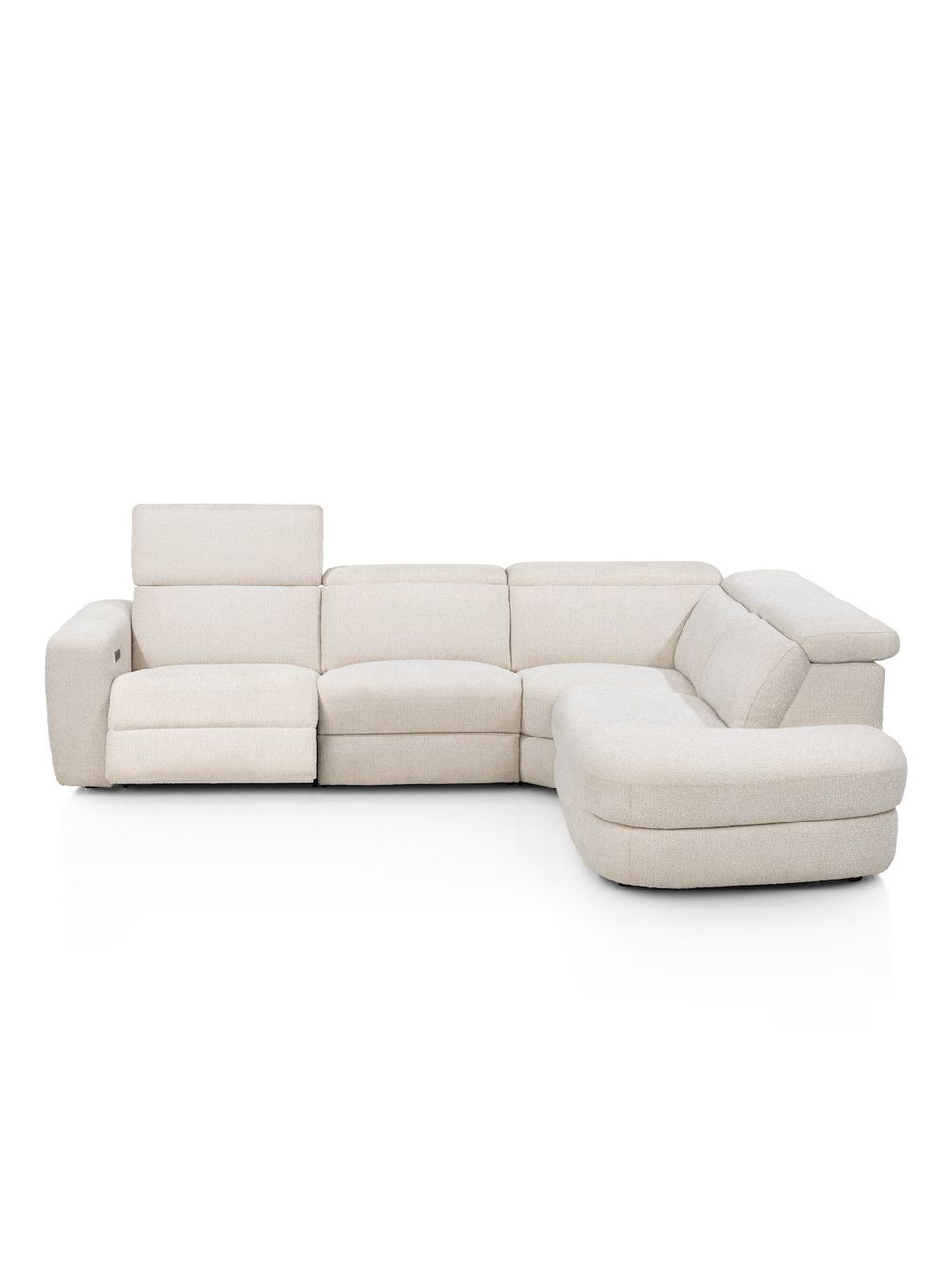 Hoekzetel met elektr. relax TIVOLI - Crème HEH 56380CRE