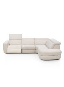 Hoekzetel met elektr. relax TIVOLI - Crème HEH 56380CRE