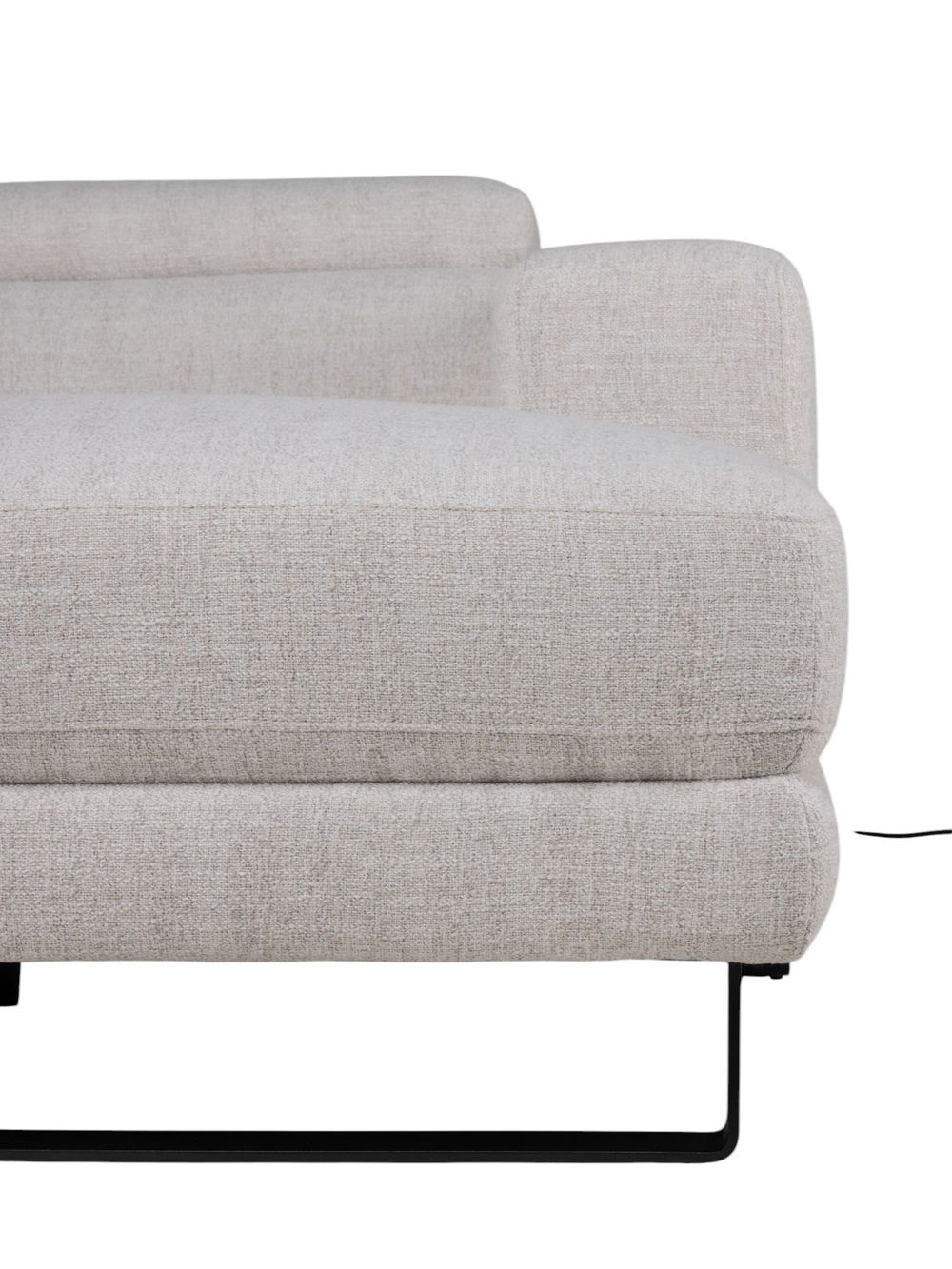 Hoekzetel met elektr. relax LESTER - Beige C-KUK-12-HKS3