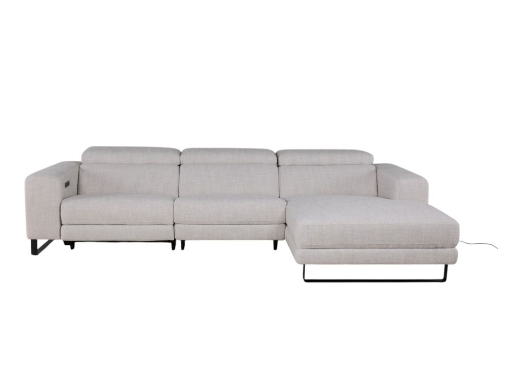Hoekzetel met elektr. relax LESTER - Beige C-KUK-12-HKS3