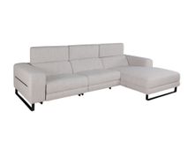 Hoekzetel met elektr. relax LESTER - Beige C-KUK-12-HKS3