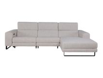 Hoekzetel met elektr. relax LESTER - Beige C-KUK-12-HKS3