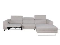 Hoekzetel met elektr. relax LESTER - Beige C-KUK-12-HKS3