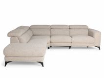 Hoekzetel met elektr. relax KODY - Beige C-HTL-69-HKS3