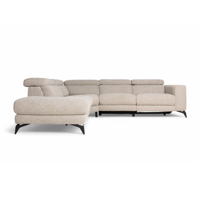 Hoekzetel met elektr. relax KODY - Beige
