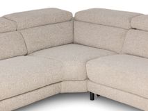 Hoekzetel met elektr. relax KODY - Beige C-HTL-69-HKS3
