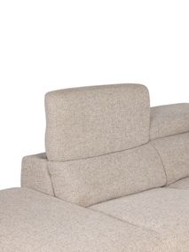 Hoekzetel met elektr. relax KODY - Beige C-HTL-69-HKS3