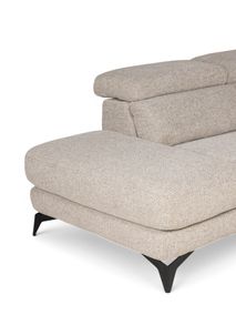 Hoekzetel met elektr. relax KODY - Beige C-HTL-69-HKS3