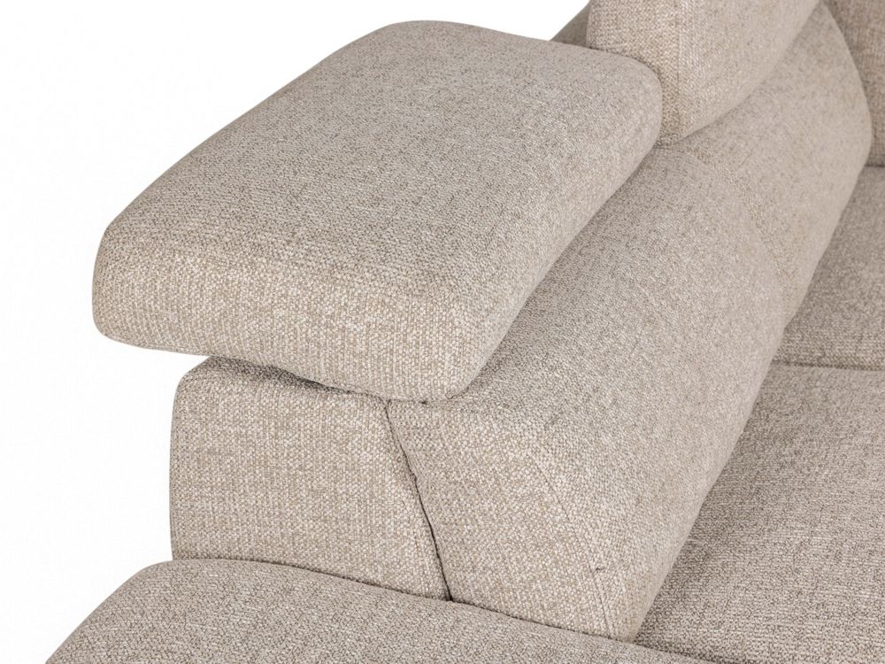 Hoekzetel met elektr. relax KODY - Beige C-HTL-69-HKS3
