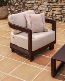Loungefauteuil NERANO - Bruin KAV O00661FA09