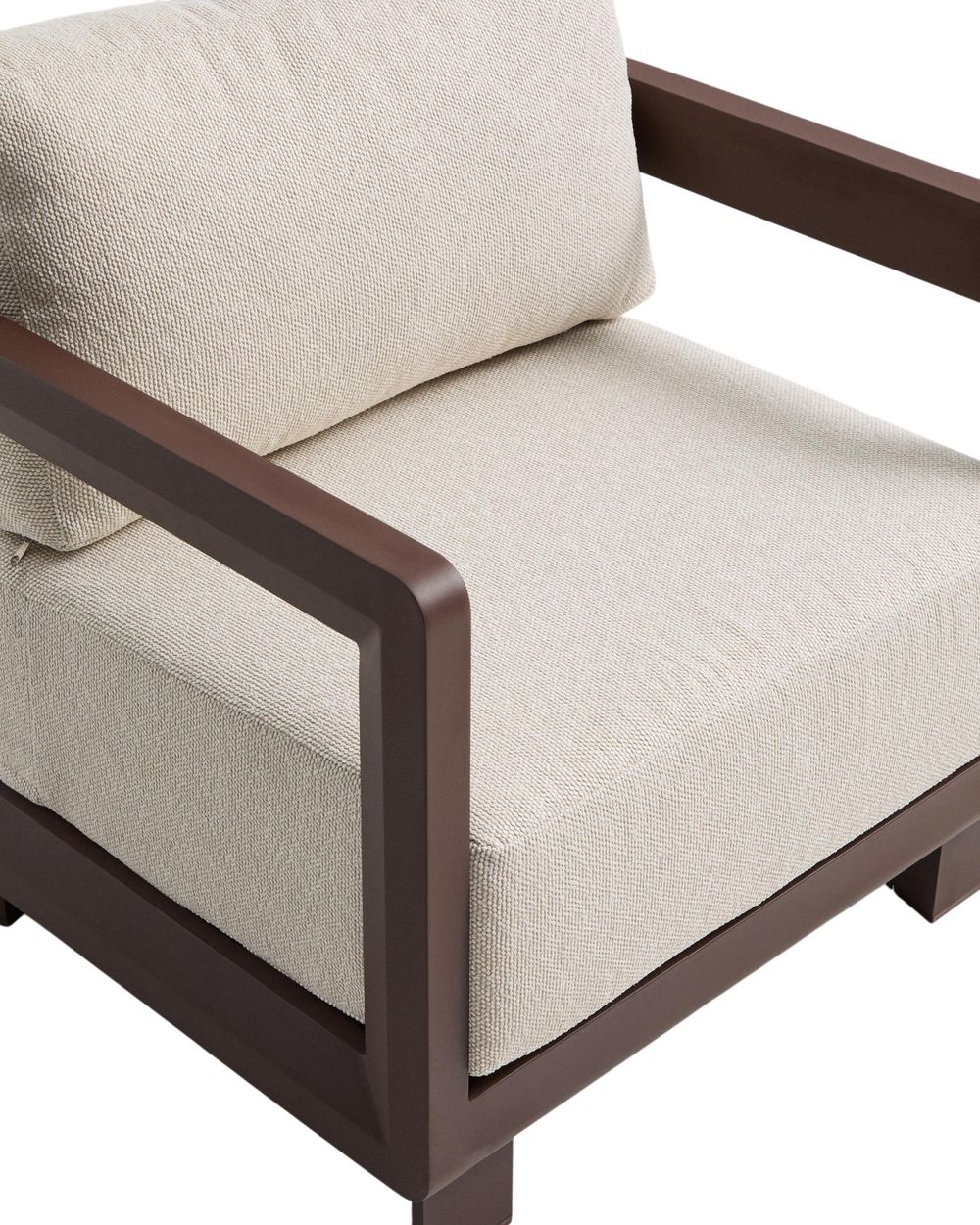 Loungefauteuil NERANO - Bruin KAV O00661FA09