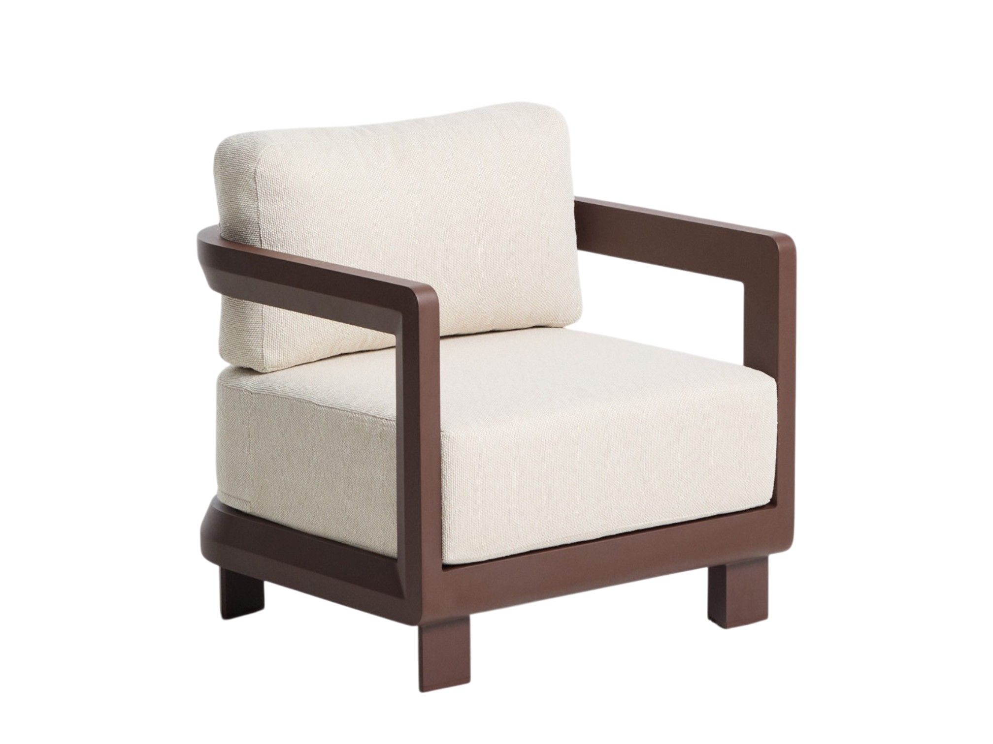 Loungefauteuil NERANO - Bruin KAV O00661FA09
