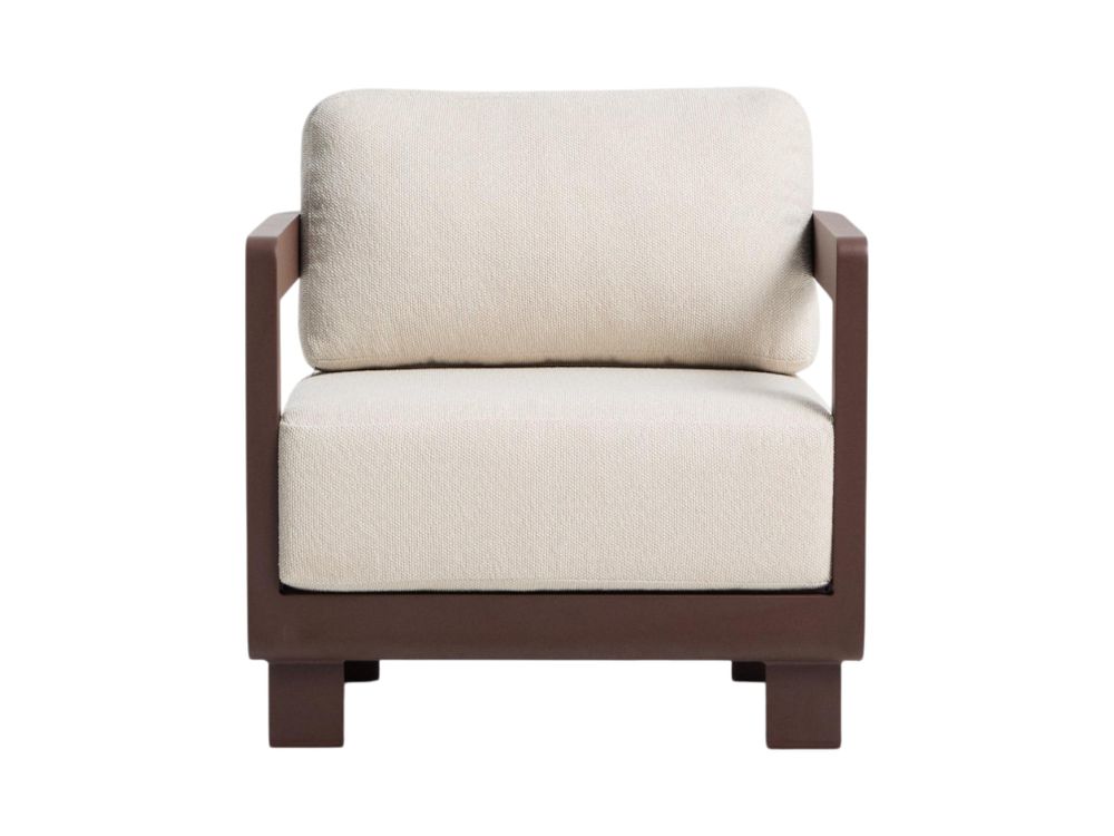 Loungefauteuil NERANO - Bruin KAV O00661FA09