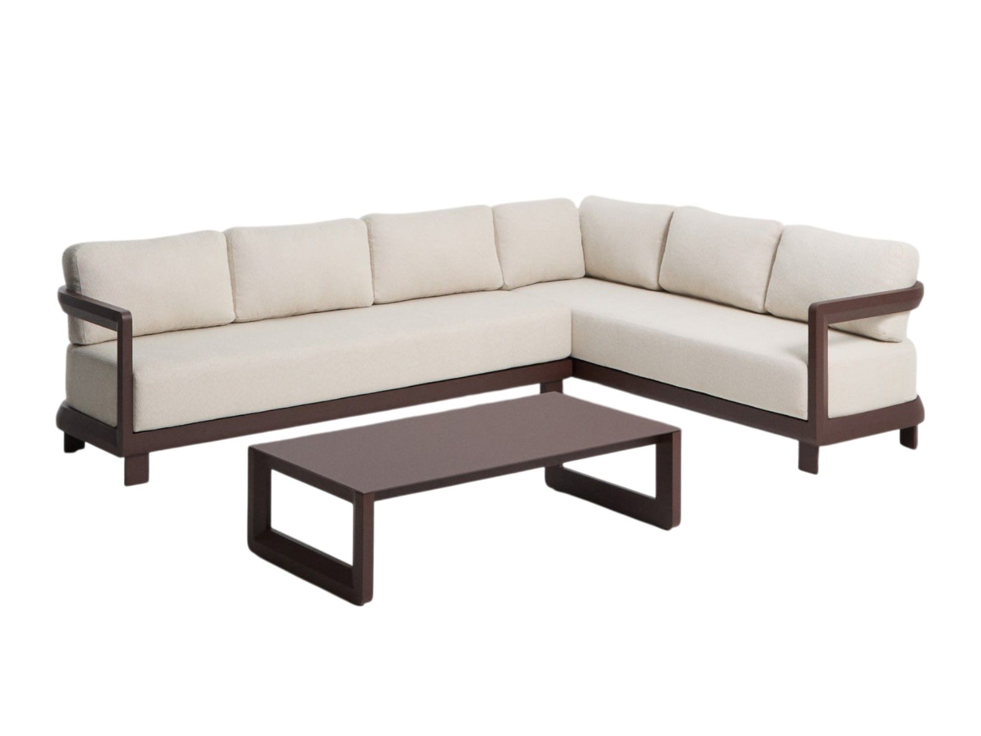 Loungeset NERANO - Bruin