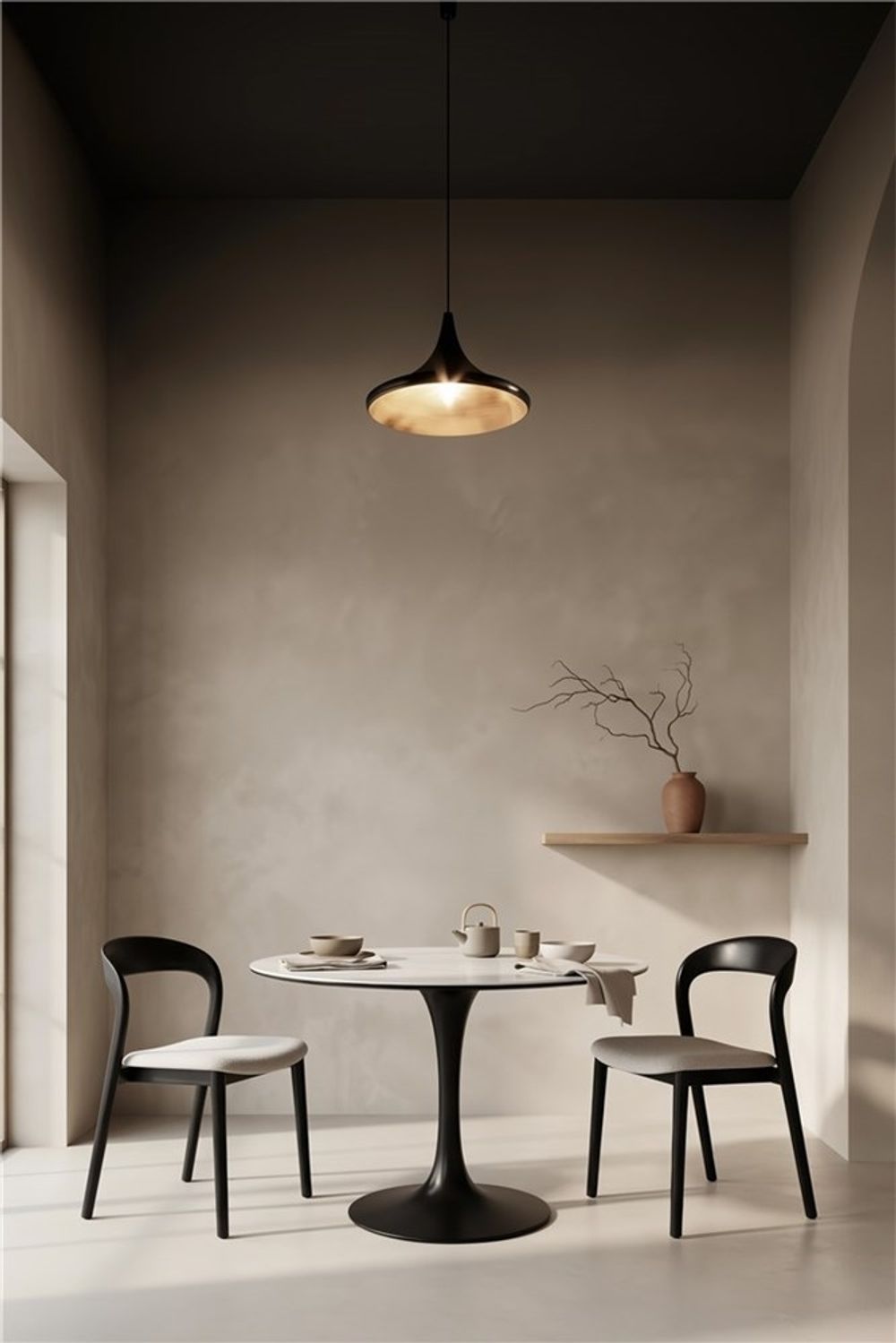 Eetkamertafel NARDO - Keramiek travertin VDC-49-TZ1