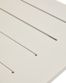 Uitschuifbare tuintafel LIVORNO - Beige KAV O00644RR39