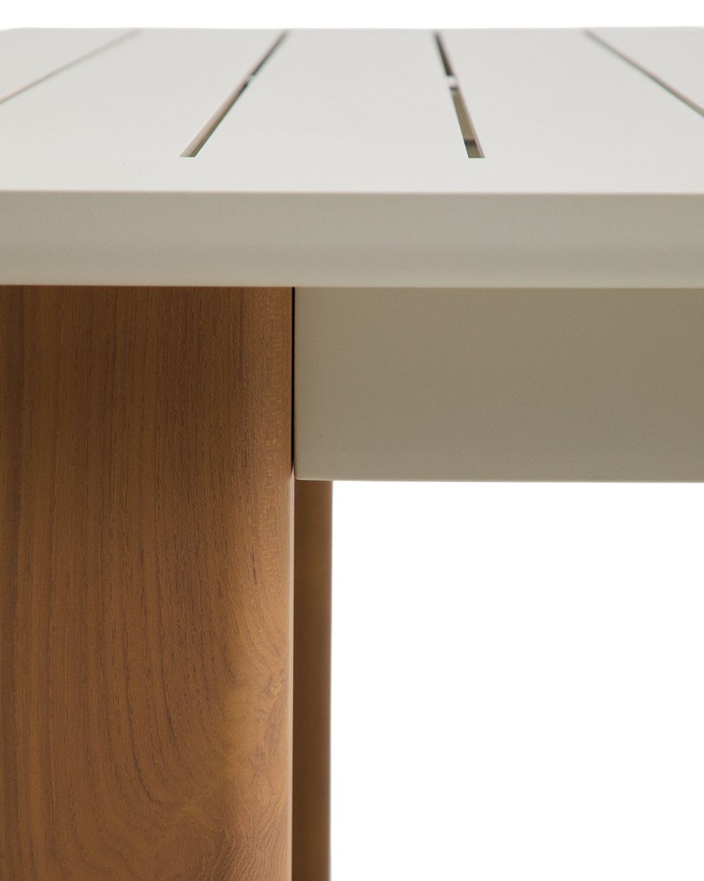 Uitschuifbare tuintafel LIVORNO - Beige KAV O00644RR39