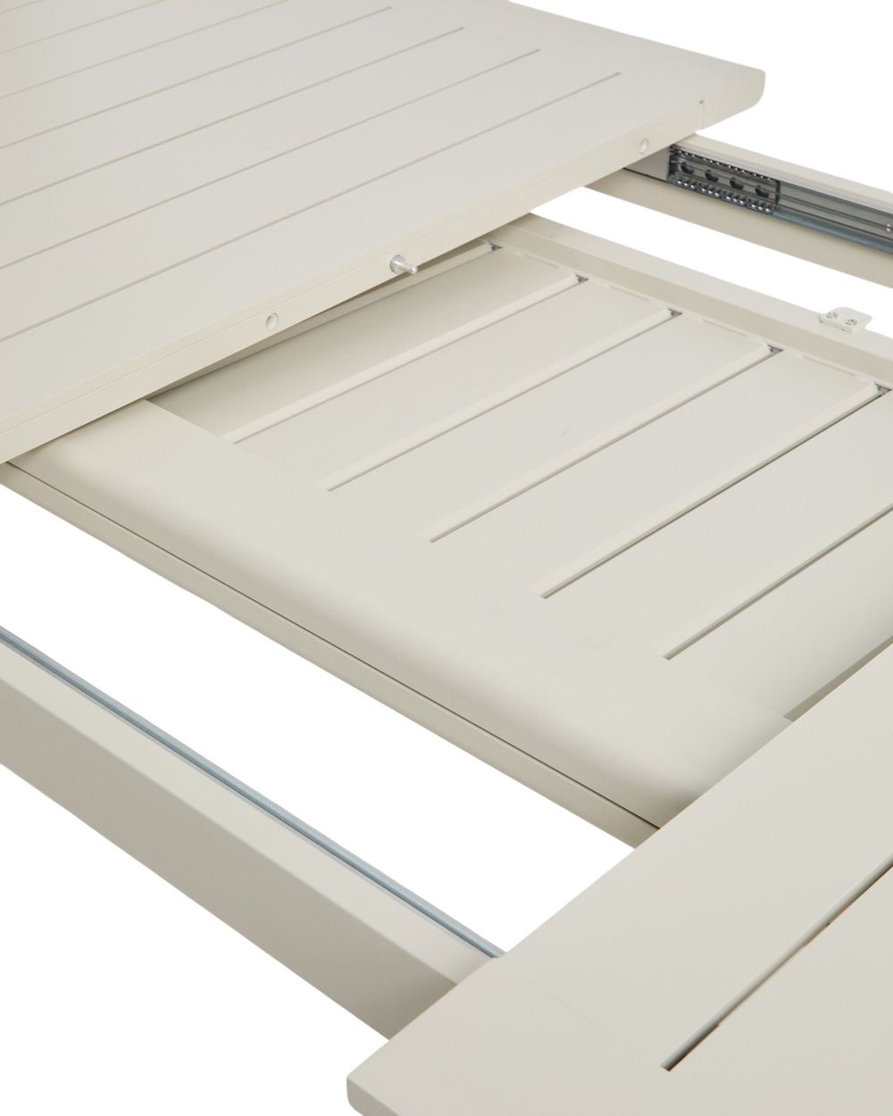 Uitschuifbare tuintafel LIVORNO - Beige KAV O00644RR39