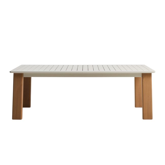 Uitschuifbare tuintafel LIVORNO - Beige