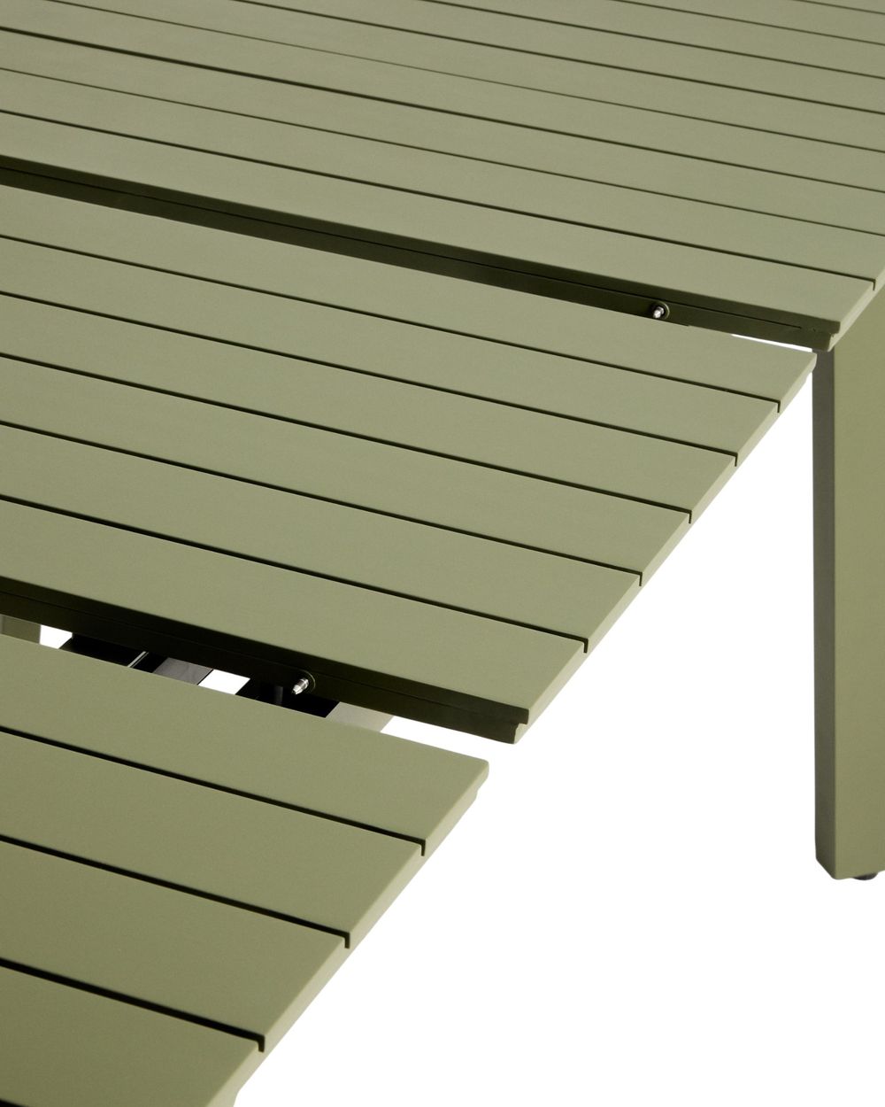Uitschuifbare tuintafel IZOLA - Groen KAV O00400RR19