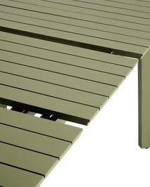 Uitschuifbare tuintafel IZOLA - Groen KAV O00400RR19
